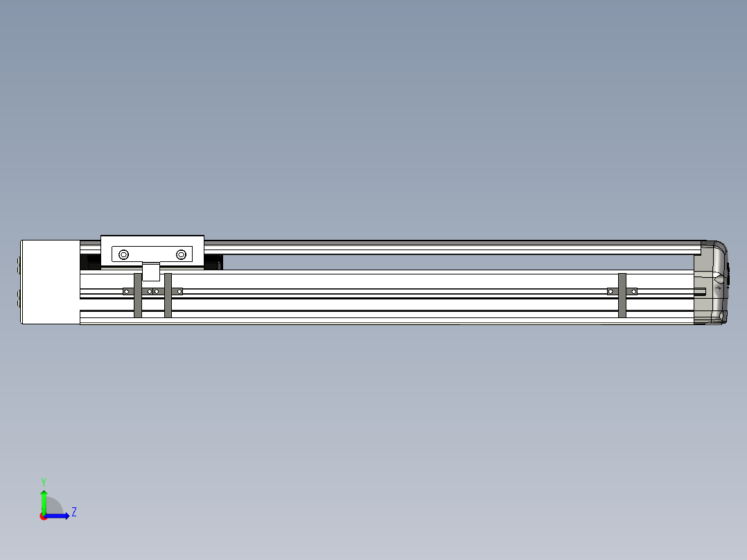 Toyo东佑达直线模组-ETH13-400-BR-400W左视图