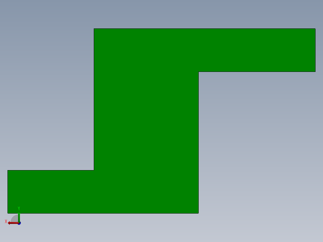 SW建模练习题-exercise 124后视图