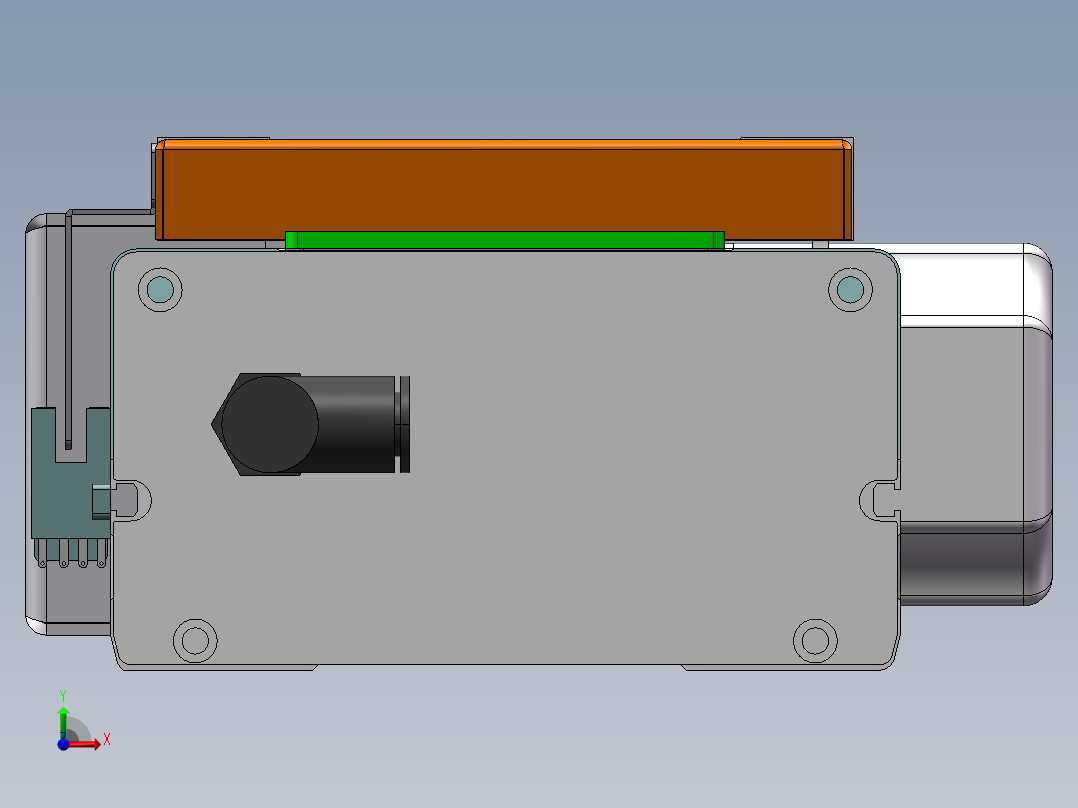 MCB同步带全封闭MCB14-R-200W前视图