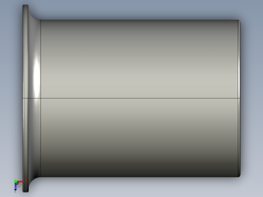 软管与硬管连接用工业通用接头0127_16_13俯视缩略图