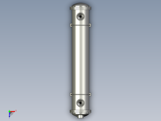DC-10180管式换热器俯视缩略图