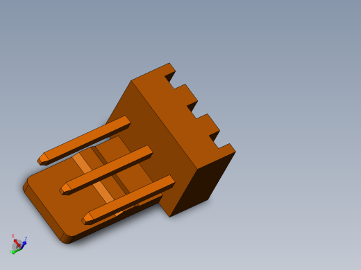connector (3pin) male