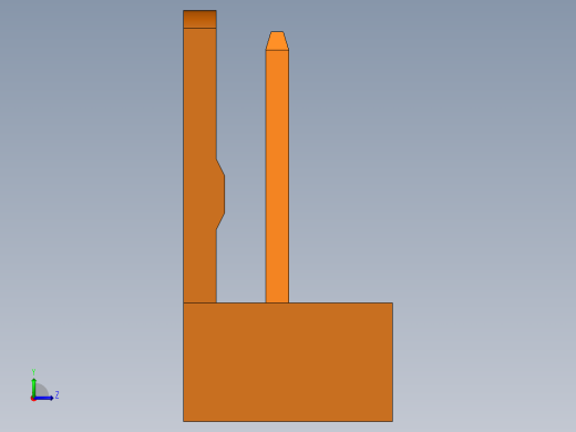 connector (3pin) male左视缩略图