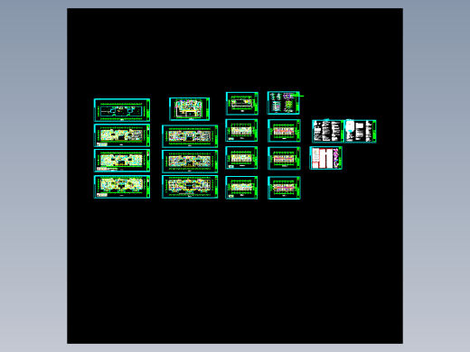 某医院空调施工平面图