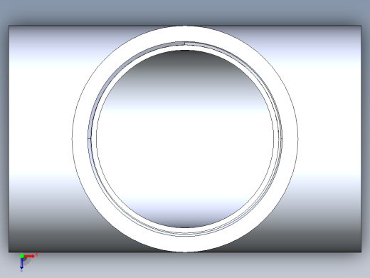 CPVC管件04-Sch80_Tee_FPTxFPTxFPT_9805-040_4in俯视缩略图