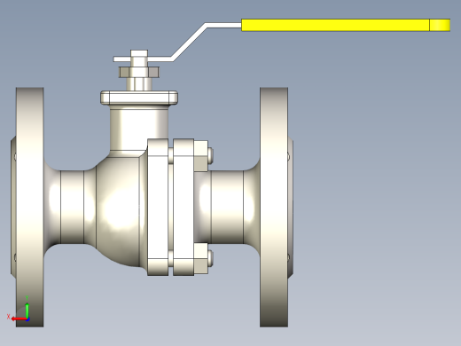 管道手动球阀-水管开关阀-手动阀门DN32铸钢球阀后视缩略图