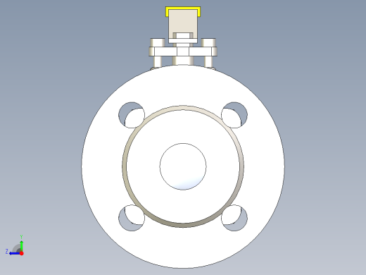 管道手动球阀-水管开关阀-手动阀门DN32铸钢球阀右视缩略图