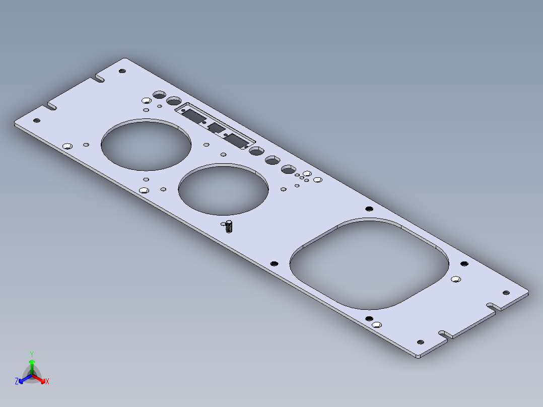 钣金箱+240+24.3.29+003正等轴测图