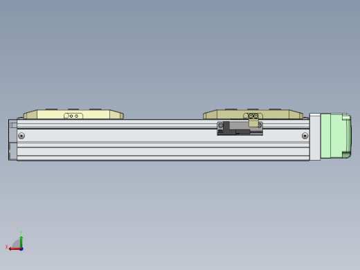 GTH内嵌丝杆全封闭GTH5S-BL-100W后视缩略图
