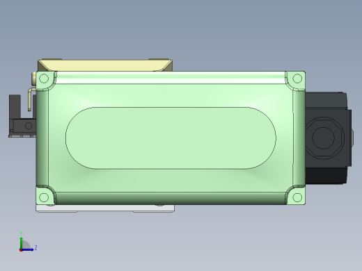 GTH内嵌丝杆全封闭GTH5S-BL-100W左视缩略图