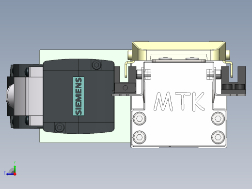 GTH内嵌丝杆全封闭GTH5S-BL-100W右视缩略图