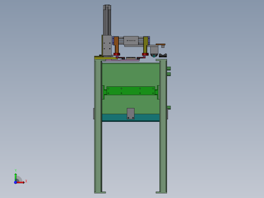 PLC电路制造传送设备sw17前视缩略图