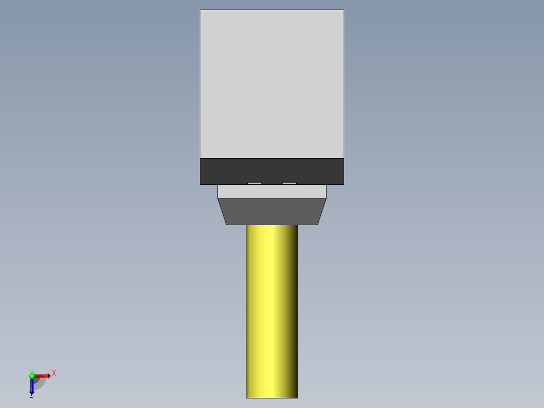 超小型反射光电开关~ EX-26A~松下俯视图