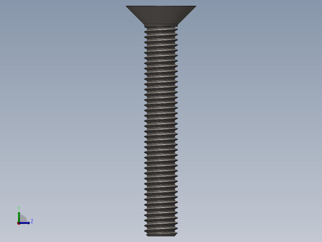 Screw_ISO_10642_M8x55_A2.SLDPRT左视图