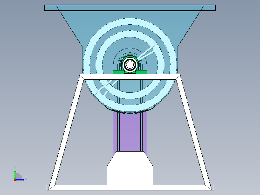拌糖拌盐搅拌机左视图