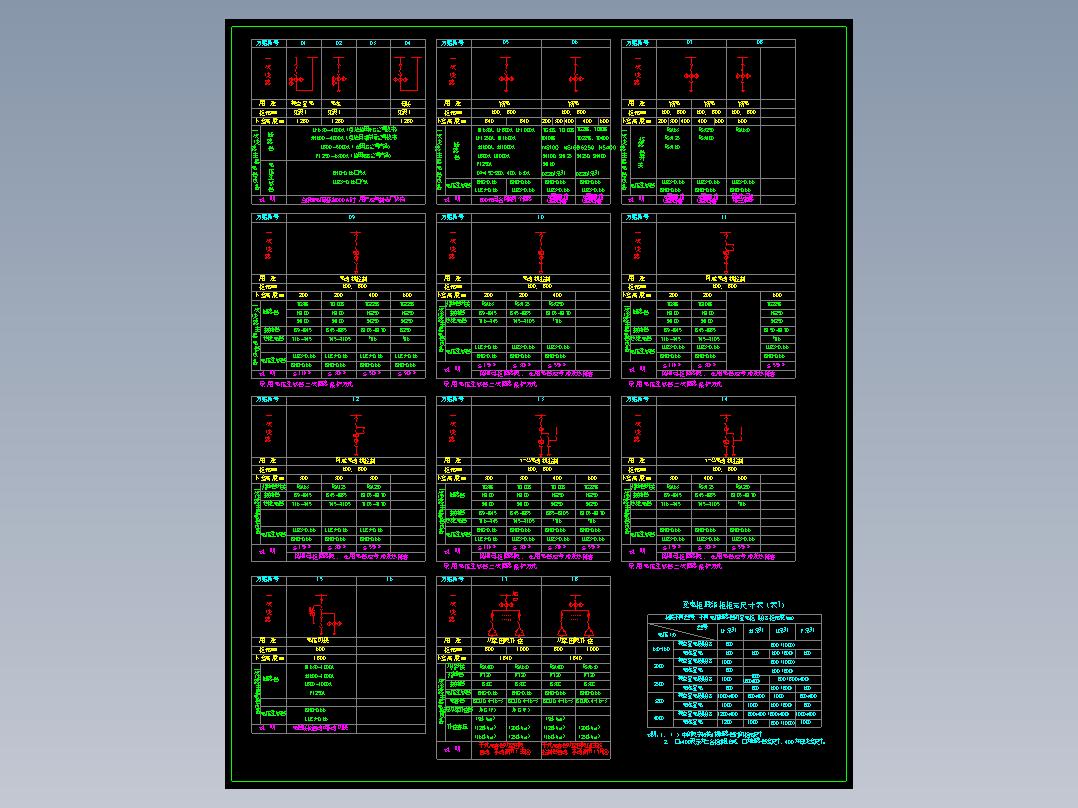 高低压开关柜GCK样本