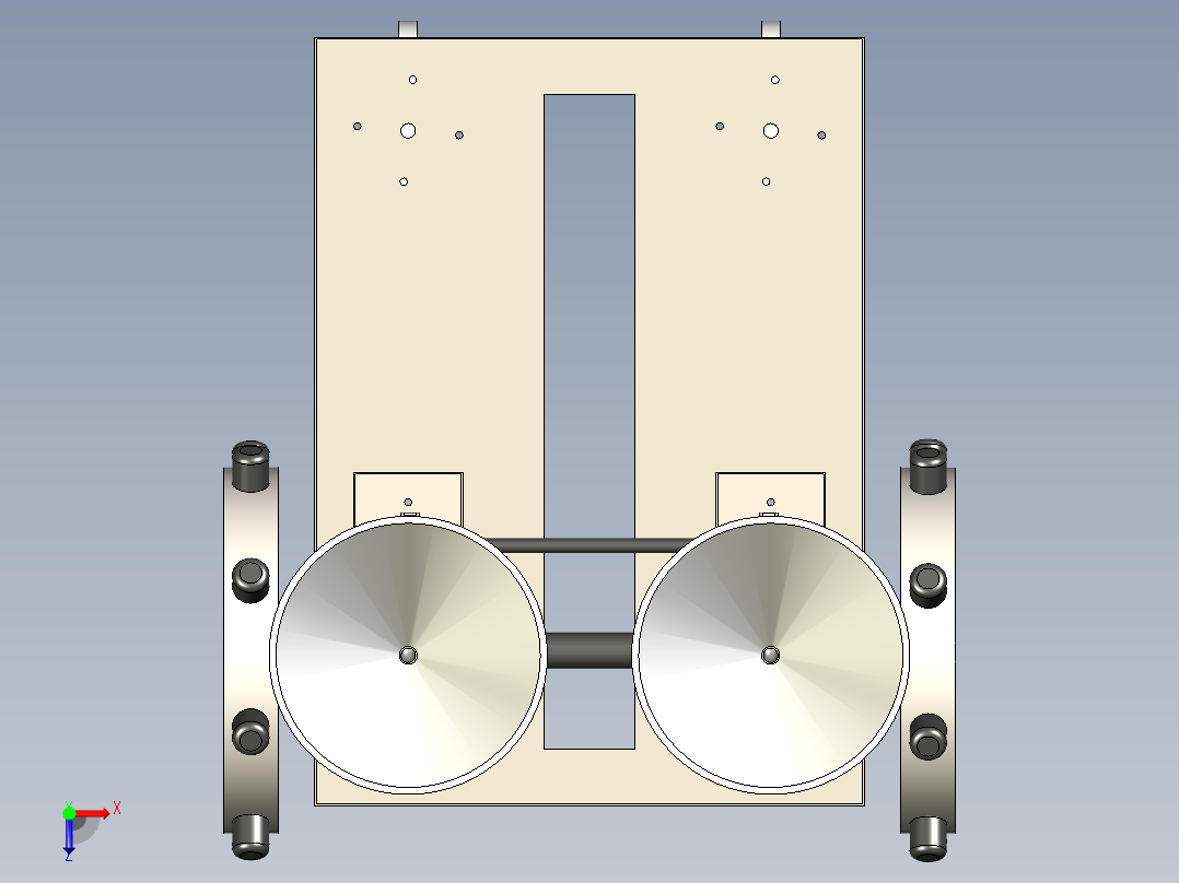 B3003295-播种机俯视图