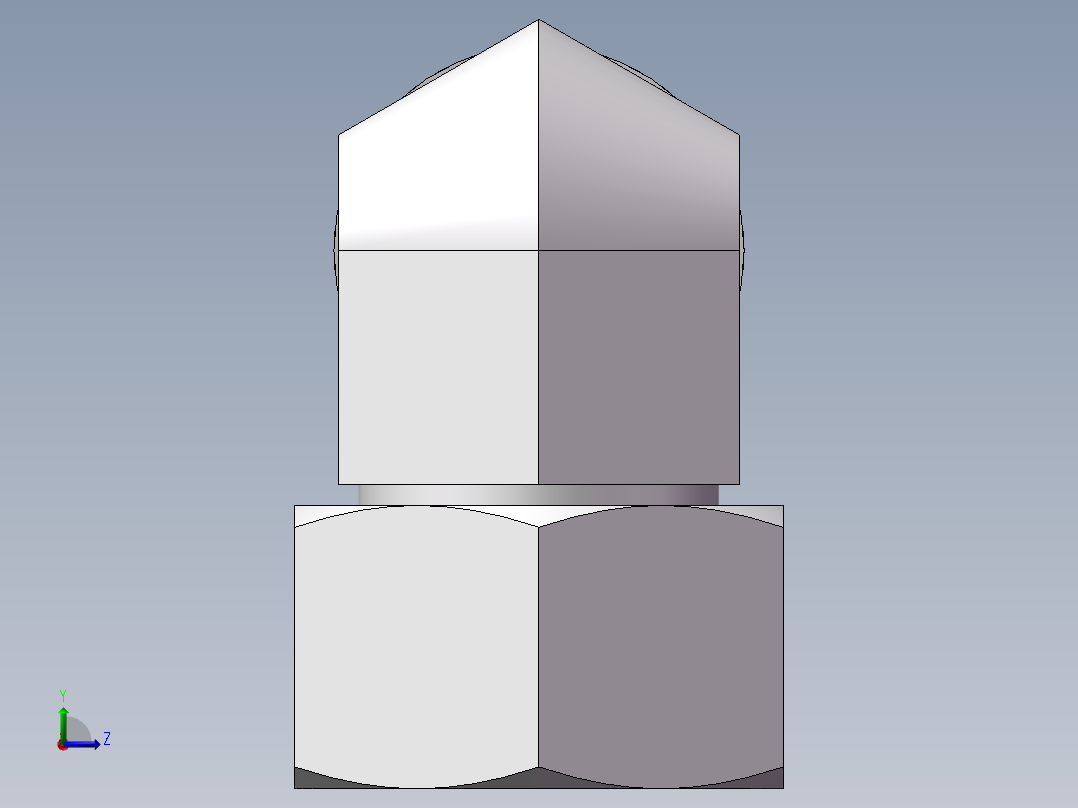直角组合接头、2D9-42左视图