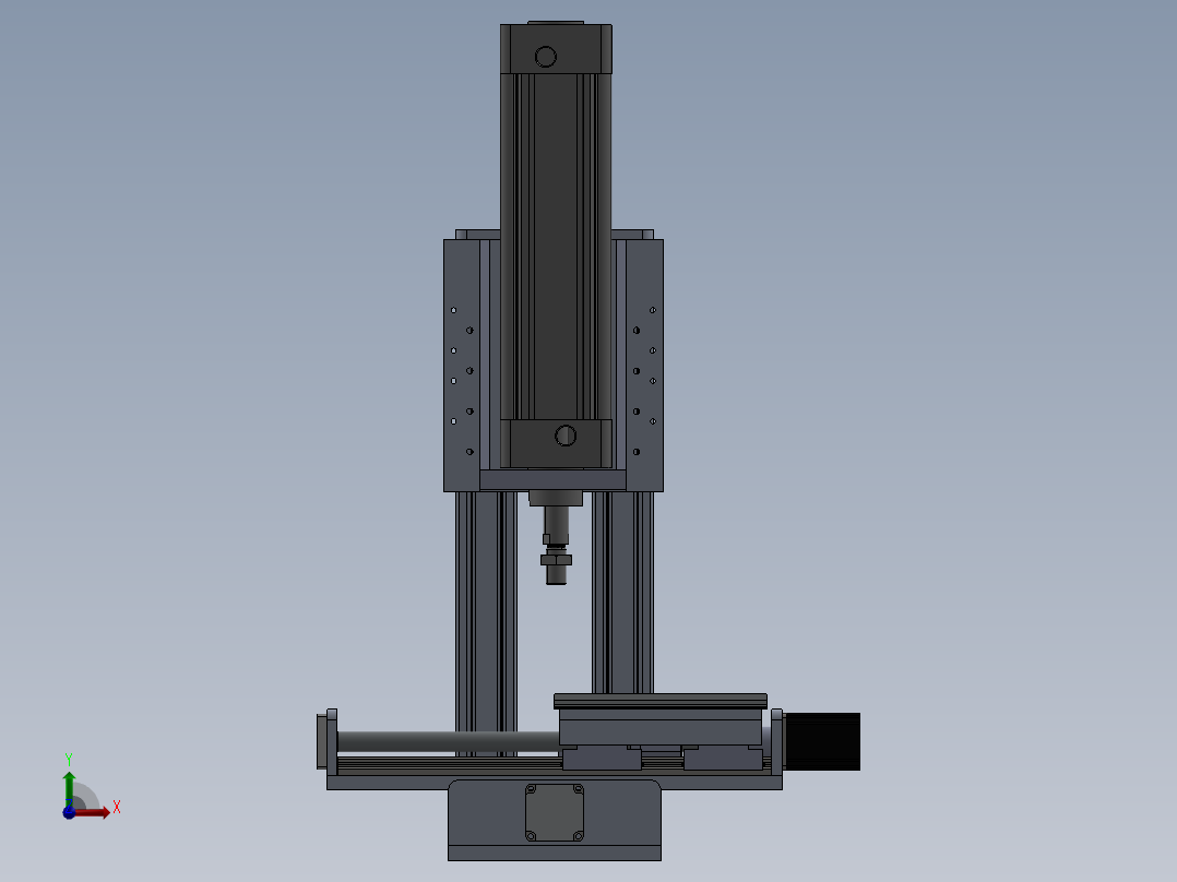 A3003493-三轴自动压力机前视图