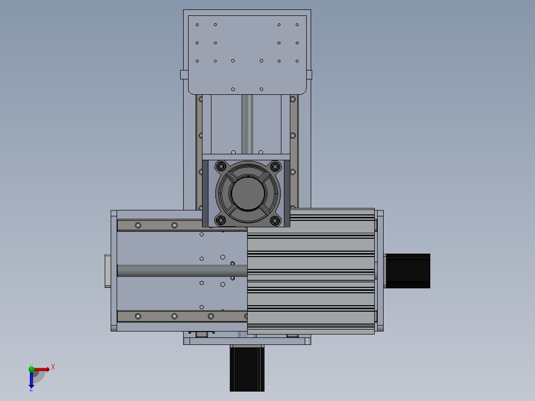 A3003493-三轴自动压力机俯视图