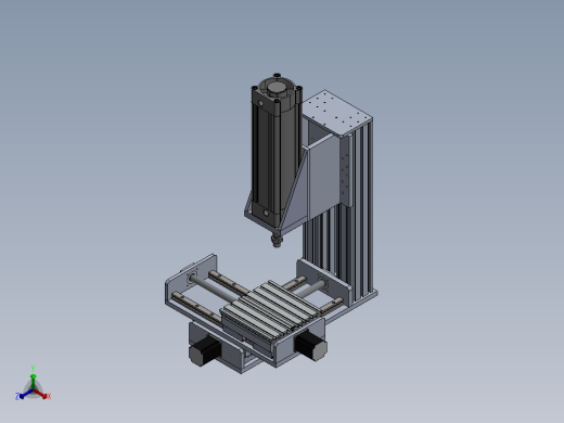 A3003493-三轴自动压力机正等轴测缩略图