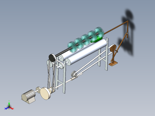 洗瓶机推瓶机构