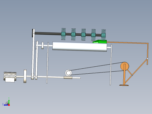 洗瓶机推瓶机构右视缩略图