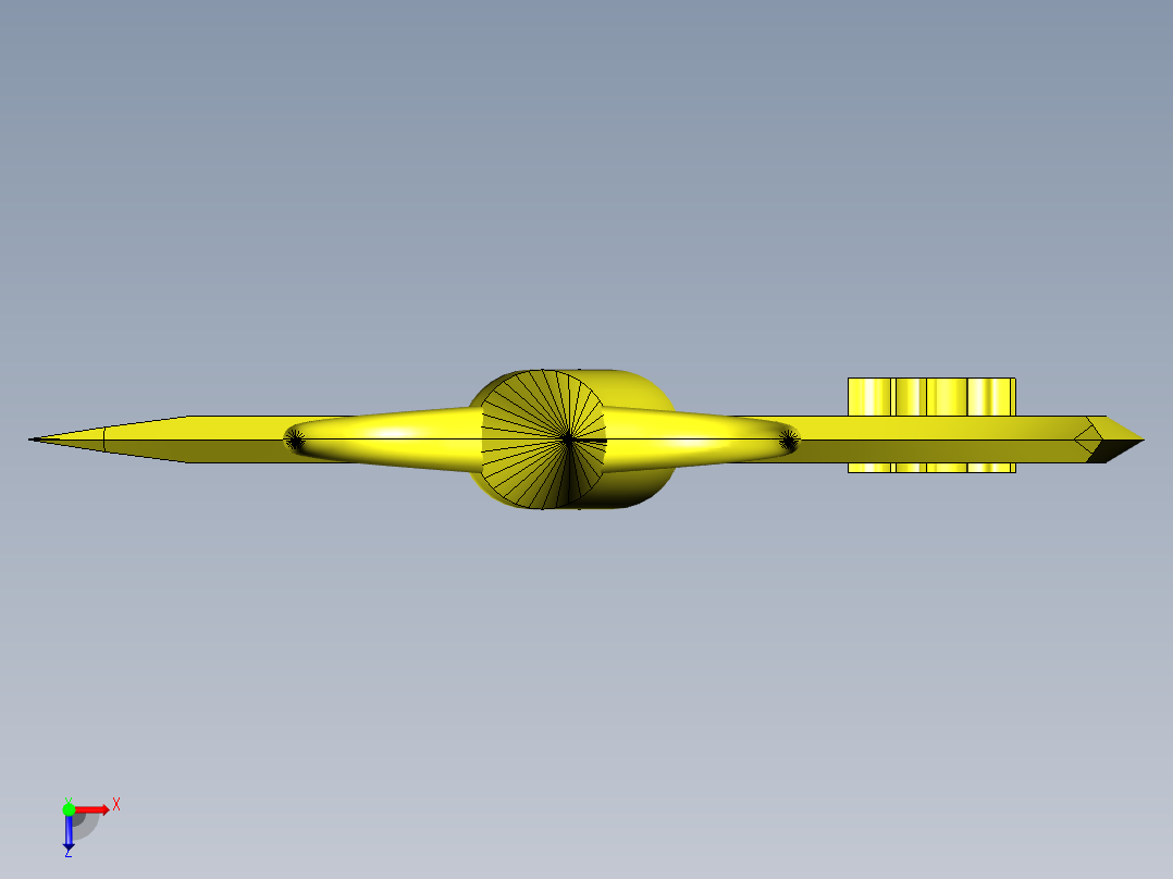 斯巴达光之战斧俯视图