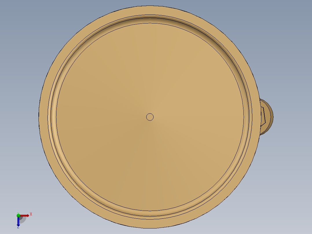 活塞机构俯视图