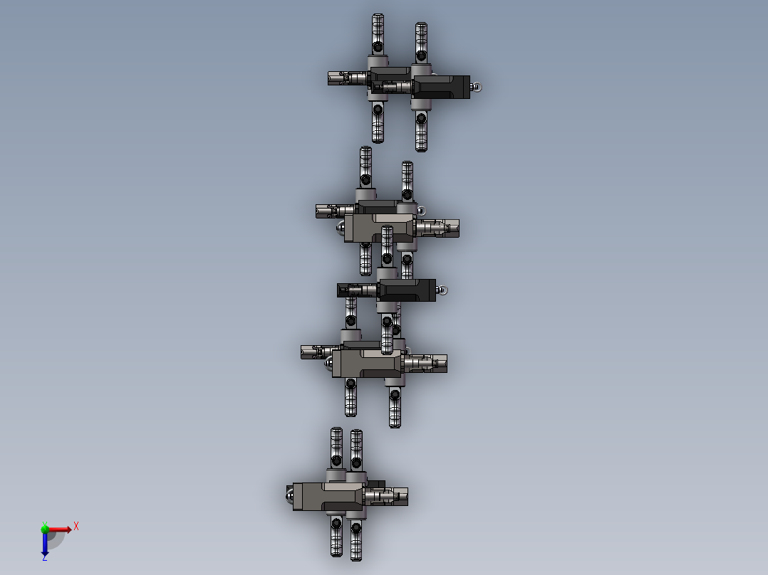 9款Loc 3.0-7007液压焊接装置俯视图