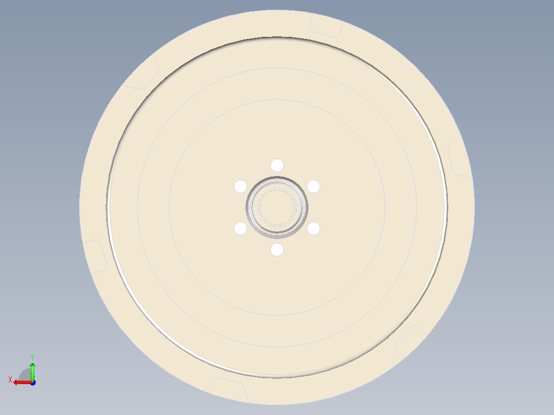 电子无级变速器（eCVT）3D后视图