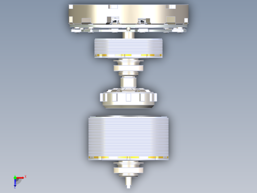 电子无级变速器（eCVT）3D俯视缩略图