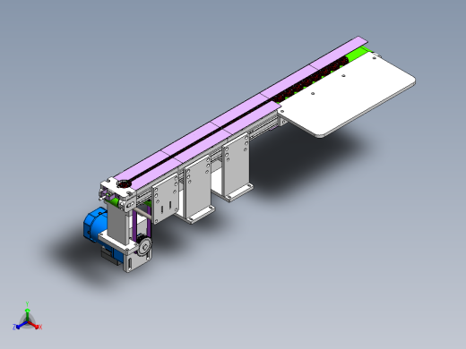 使用接近开关的到位检测机构