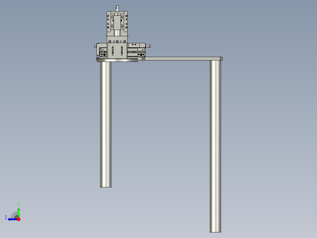 治具NUT有无检测模块右视图
