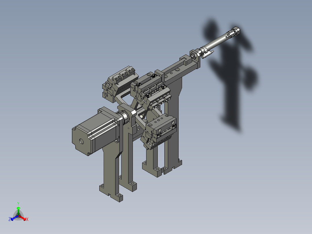 1旋转组件主视图