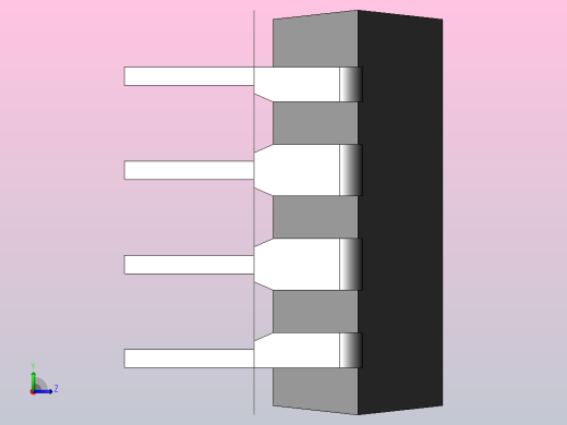 电子器件DIP 8 IC左视缩略图