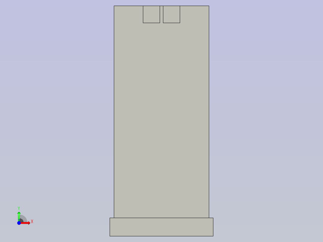 温控仪C100FK020VEN前视图