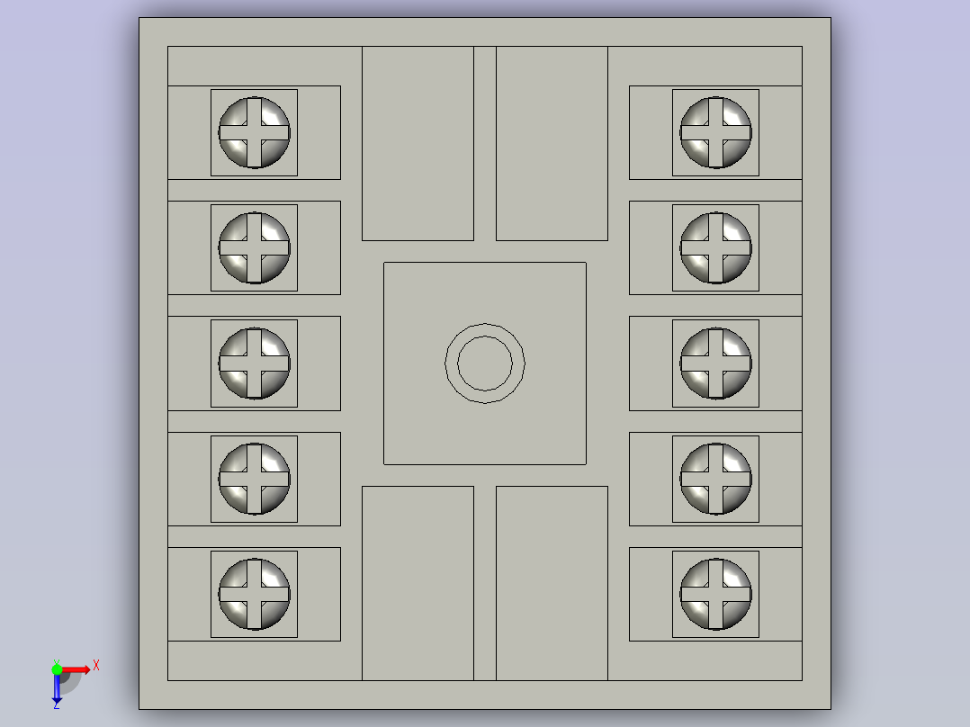 温控仪C100FK020VEN俯视图