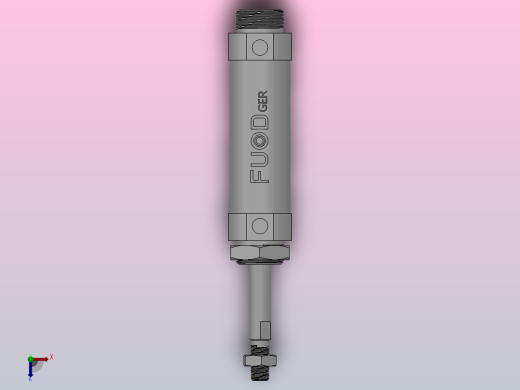 FS-CM2标准迷你气缸系列[FS-CDM2B32-50]俯视缩略图