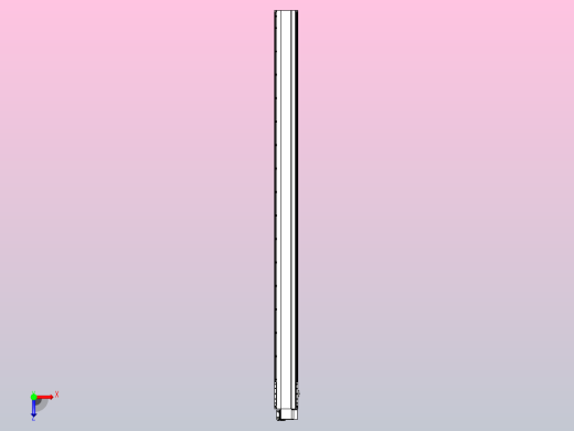 皮带直线轴半封闭可选导轨TPA-HNB-202D-140-L3050-RP-C-P75-N3俯视缩略图