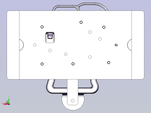 电动工具外壳塑料模具设计后视缩略图