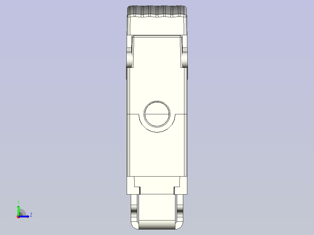 深浦光纤传感器fx-525 3d左视图
