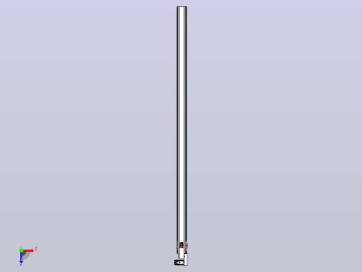 皮带直线轴半封闭可选导轨TPA-HNB-120D-110-L2800-MR-C-P40-N3俯视缩略图