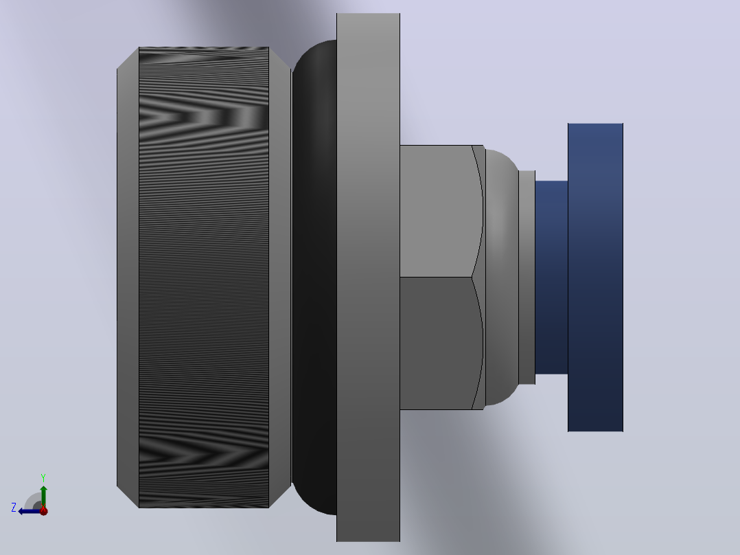 IPC-G 螺纹直通-G螺纹_IPC06-G04右视图