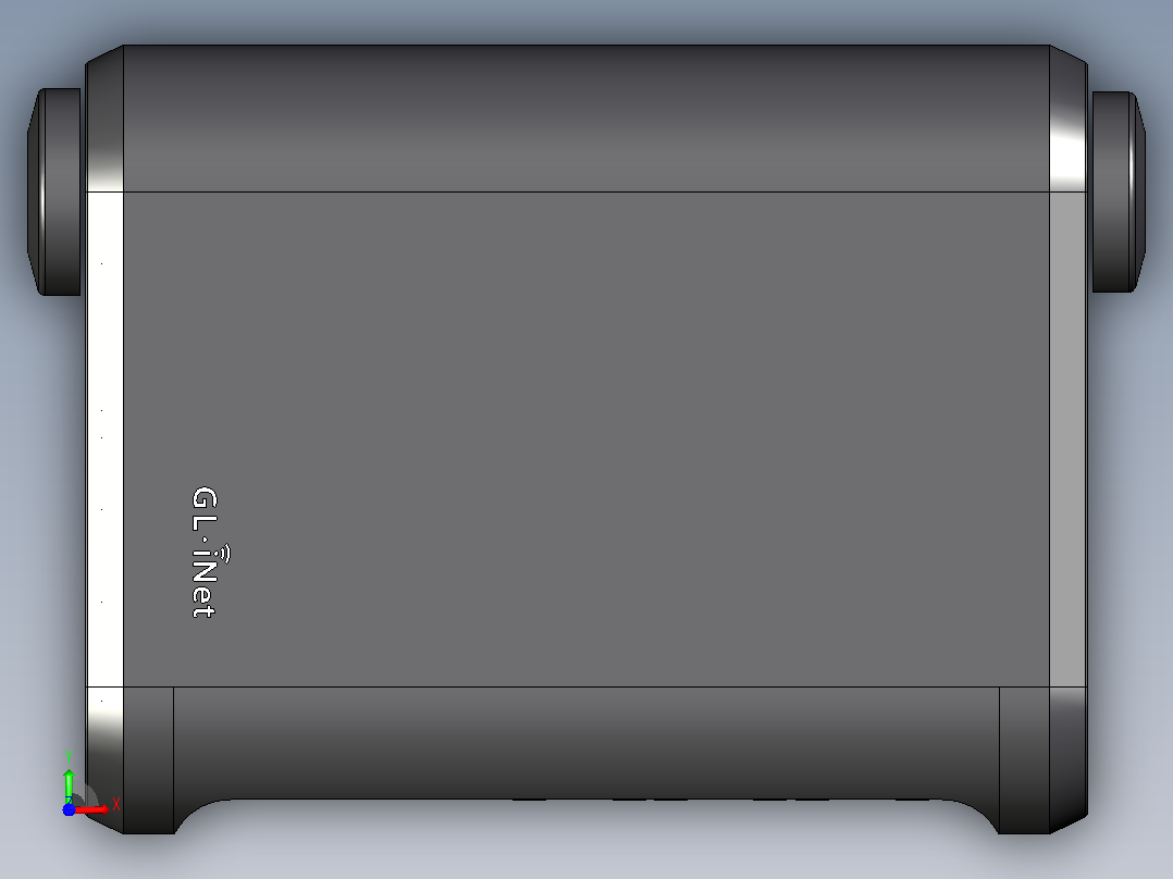 GL iNet AX1800 无线路由器前视图