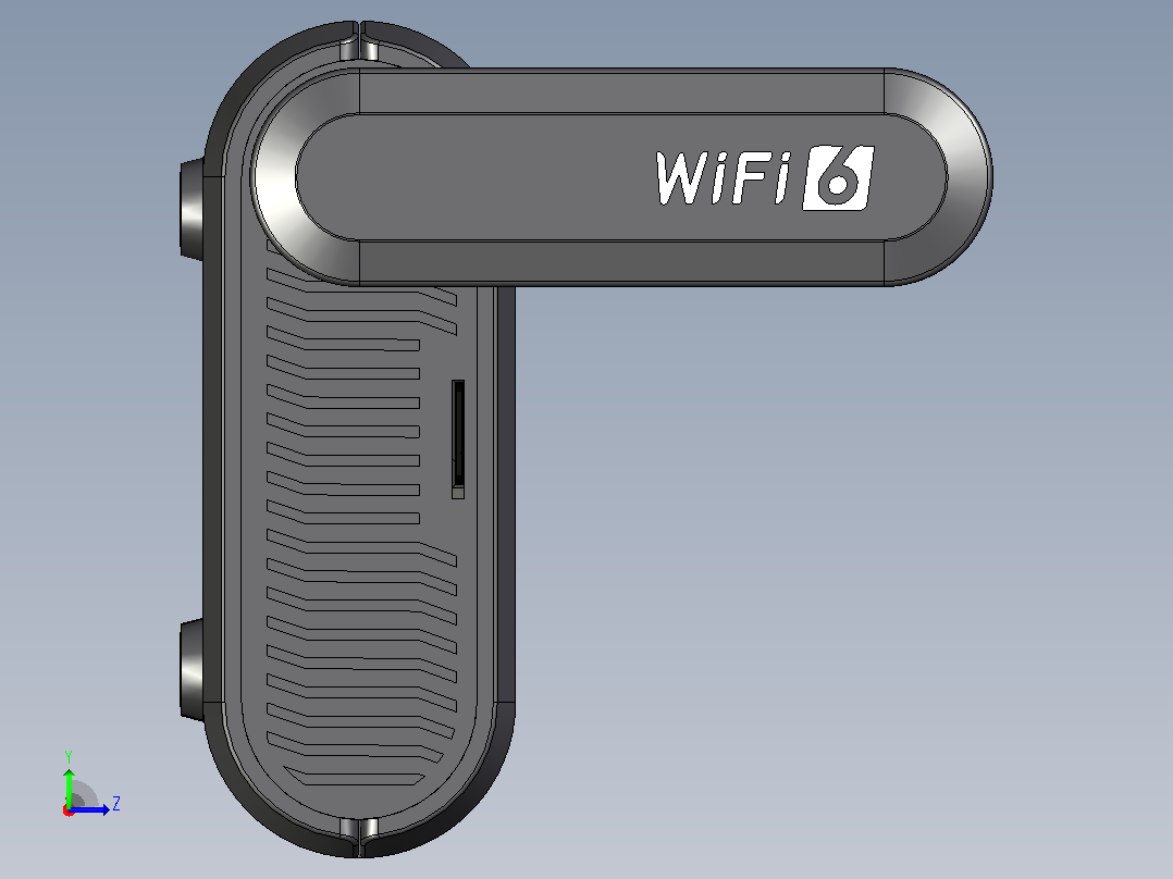 GL iNet AX1800 无线路由器左视图