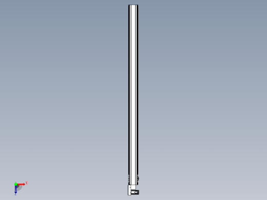 皮带直线轴半封闭可选导轨TPA-HNB-140D-120-L2400-ML-C-P40-N3俯视缩略图