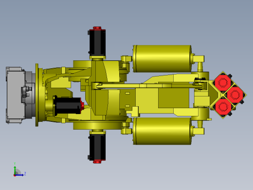 发那科机器人fanuc m900ia 600左视缩略图