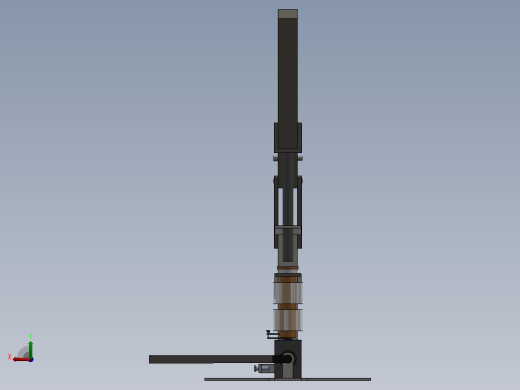 手动微型注射成型机114后视缩略图