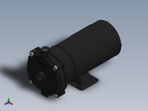 离心泵 weg - somar 220 V正等轴测缩略图